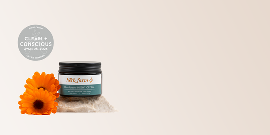 The Herb Farm - MenoSupport Night Cream - Hormone support - Menopause Support - Colean + Conscious Awards 2025