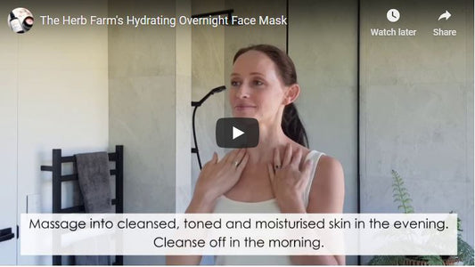 The Herb Farm's Hydrating Overnight Face Mask