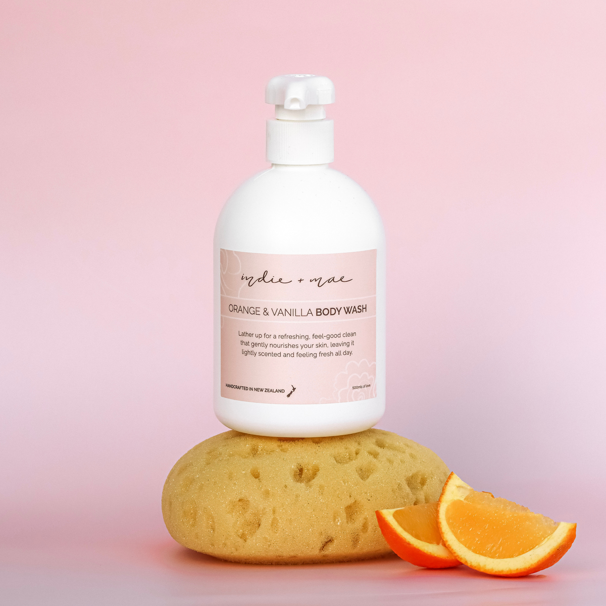 Body Wash - Orange & Vanilla | Indie + Mae secondary