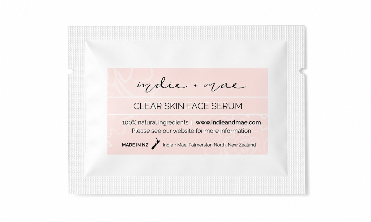 Clear Skin Serum Sample Sachet | Indie + Mae primary