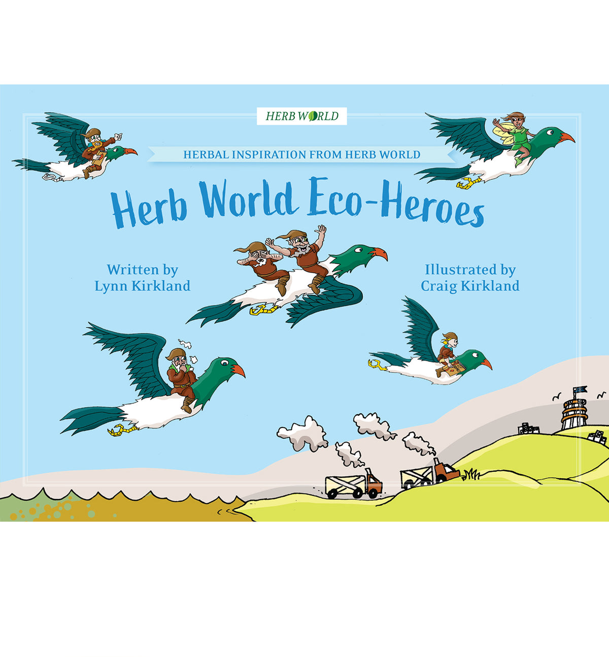 Herb World Eco-Heroes Book primary