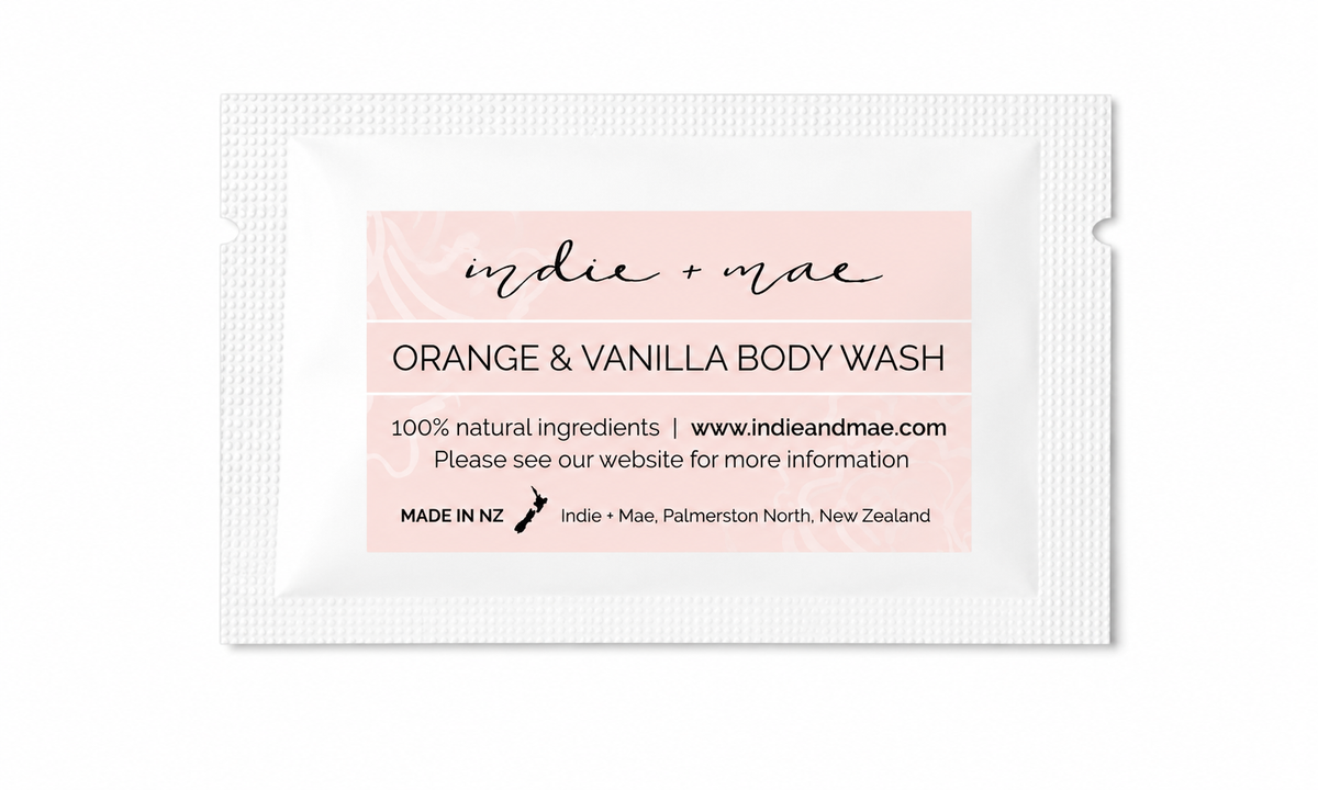 Body Butter - Sweet Orange Sample Sachet | Indie + Mae primary