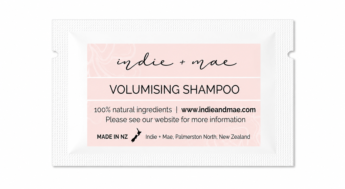 Volumising Shampoo Sample Sachet | Indie + Mae primary