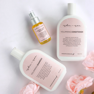 Indie + Mae - Natural Shampoo, Conditioner & Hair Oil. Volumising Trio. 
