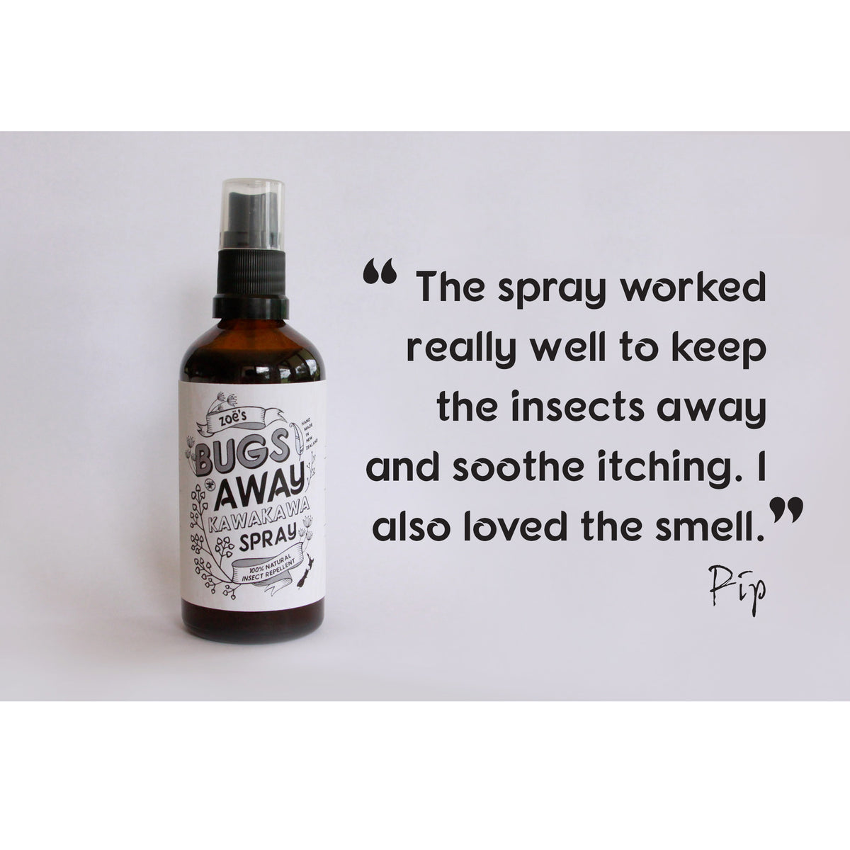 Zoe's Bugs Away Kawakawa Spray secondary
